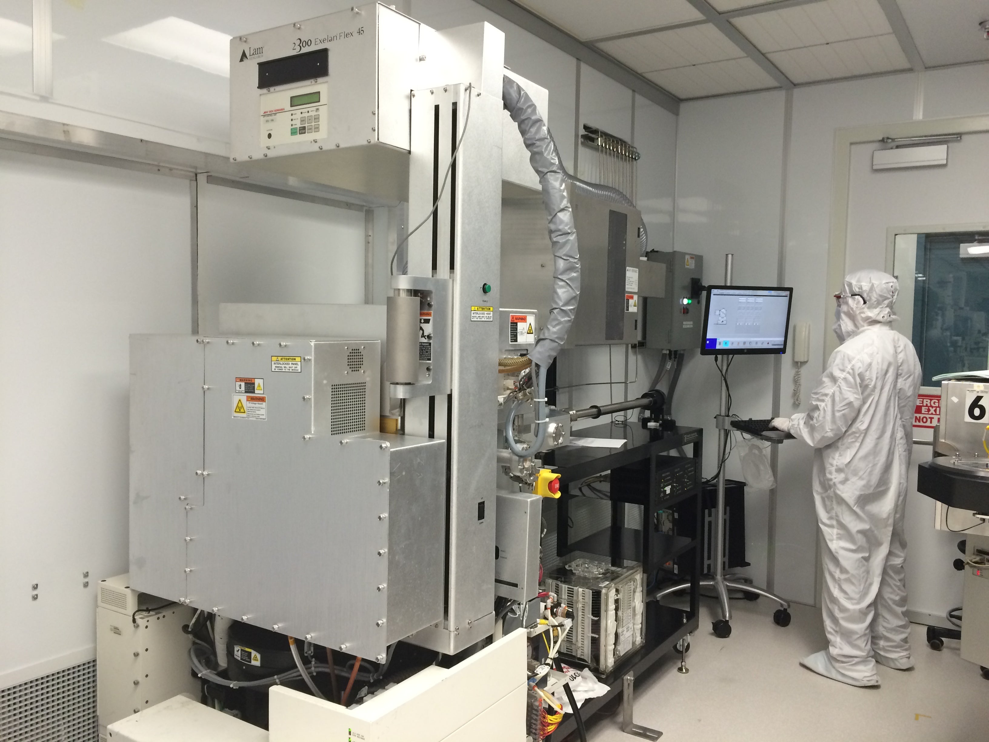 Etcher ICP 2300 Exelan Flex LAM Microelectronics Research Center